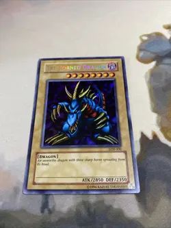 Yu-Gi-Oh Tri-Horned Dragon LOB-000 The Legend of Blue Eyes White Dragon LP - Image 8