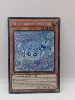 Yugioh Mulcharmy Fuwalos ROTA-EN024 1st edition Secret rare - Image 1
