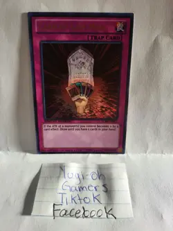 Yugioh Card Of Last Will LC04 Limited Edition Ultra Light Played - Image 2