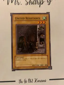 UNITED RESISTANCE -MFC-003 ENGLISH Yu-Gi-Oh! CARD COMMON KONAMI MAGICIAN'S FORCE - Image 2