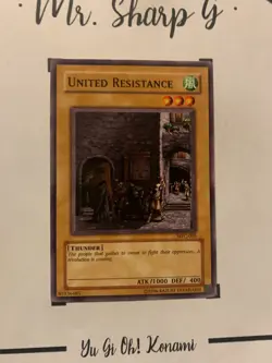 UNITED RESISTANCE -MFC-003 ENGLISH Yu-Gi-Oh! CARD COMMON KONAMI MAGICIAN'S FORCE - Image 3