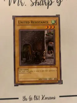 UNITED RESISTANCE -MFC-003 ENGLISH Yu-Gi-Oh! CARD COMMON KONAMI MAGICIAN'S FORCE - Image 8