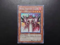 Yugioh - Royal Firestorm Guards GLAS-EN087 Secret Rare  1st Edition - Image 7