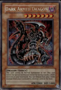 Dark Armed Dragon DAD Unl Ed  Secret PTDN-EN019  Yu-Gi-Oh! - Image 1