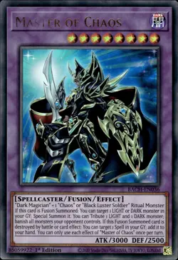 Master Of Chaos - Ultra Rare 1st Edition BACH-EN036 - NM - YuGiOh - Image 1