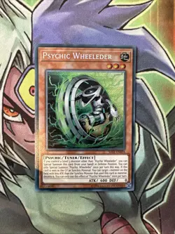 SAST-EN024 Psychic Wheelder Secret Rare Unlimited Edition NM Yugioh Card - Image 1