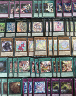 YuGiOh 70 Card Sleeved Melffy & Purrely Deck w/ Synchro XYZ Extra & Side Deck - Image 12