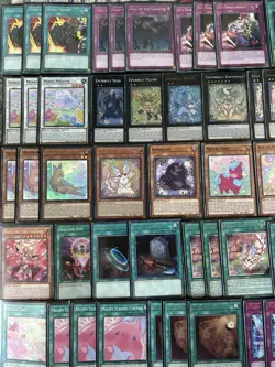 YuGiOh 70 Card Sleeved Melffy & Purrely Deck w/ Synchro XYZ Extra & Side Deck - Image 2