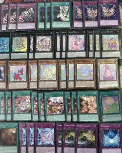 YuGiOh 70 Card Sleeved Melffy & Purrely Deck w/ Synchro XYZ Extra & Side Deck - Image 4