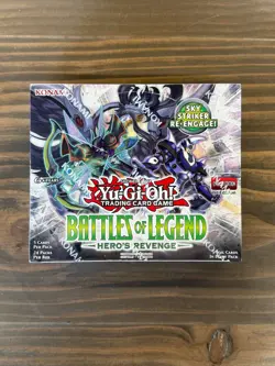 Yugioh Battles of Legend Hero’s Revenge Booster Box Brand New Factory Sealed! - Image 2