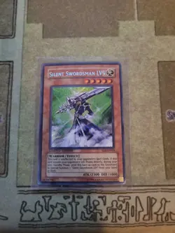 YUGIOH SILENT SWORDSMAN LV5 EEN-ENSE4 SECRET LIMITED EDITION HP - Image 1