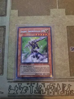 YUGIOH SILENT SWORDSMAN LV5 EEN-ENSE4 SECRET LIMITED EDITION HP - Image 3