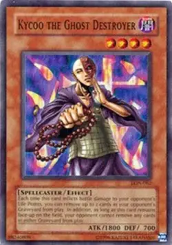 Kycoo the Ghost Destroyer - LON-062 - Super Rare - Unlimited Edition x1 Heavily - Image 2
