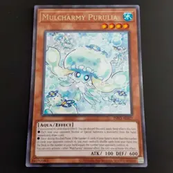 X3 Yugioh Asian English INFO-AE027 Mulcharmy Purulia Rare Near Mint - Image 1