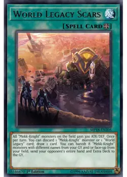 Yugioh - World Legacy Scars (Rare) (1st Edition) - MP18-EN205 P - Image 2