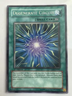 Degenerate Circuit - Yugioh TCG - CDIP-EN047 - 1st Edition Ultimate Rare - Image 3