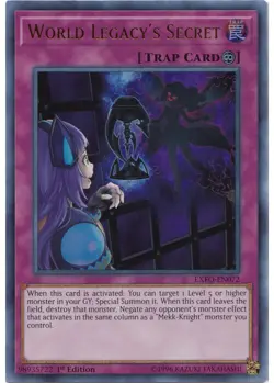 Yugioh - World Legacy's Secret (Ultra Rare) (1st Edition) - EXFO-EN072 P - Image 2
