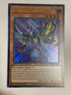 Yugioh! X-Cross Cannon, MZTM-EN018, Ultra Rare, 1st Edition NM - Image 5