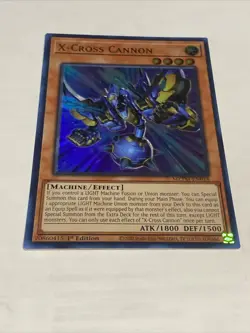 Yugioh! X-Cross Cannon, MZTM-EN018, Ultra Rare, 1st Edition NM - Image 6