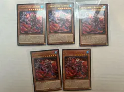 Yugioh! Tearlaments Kashtira - PHHY-EN008 - Ultra Rare - 1st Edition Nm X5!! - Image 1