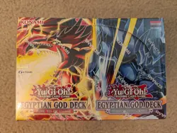 Konami Yu-Gi-Oh! Egyptian God Deck Display 8 Decks Brand New Sealed 1st Edition - Image 1