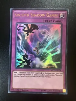 Yu-Gi-Oh! Sinister Shadow Games MP15-EN114 1st Edition Ultra Rare NM - Image 1