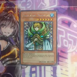 1X FAIRY KING TRUESDALE WC4-001 SECRET UNLIMITED VERY LIGHT PLAY YUGIOH - Image 1