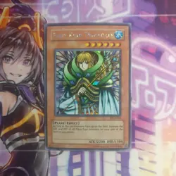 1X FAIRY KING TRUESDALE WC4-001 SECRET UNLIMITED VERY LIGHT PLAY YUGIOH - Image 3