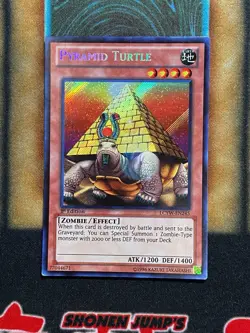 Yugioh Pyramid Turtle LCYW-EN245 Secret Rare 1st Ed LP - Image 1