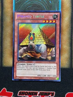 Yugioh Pyramid Turtle LCYW-EN245 Secret Rare 1st Ed LP - Image 2