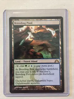 MTG Magic the Gathering Card LP - Breeding Pool Gatecrash - Image 1