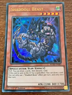 ( SHADDOLL BEAST ) - Ultra Rare - BLHR-EN083 - 1st NM - Yu-Gi-Oh Hero's Revenge - Image 2