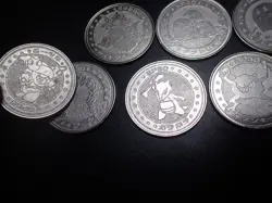 Pokemon Card Meiji Promo Battle Coin x7 Rhydon Dugtrio etc #5498 - Image 7