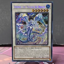 Yugioh! Brionac, the Magical Ice Dragon - BLTR-EN004 - Secret Rare - 1st Edition - Image 3