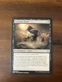 MTG 1x Animate Dead Eternal Masters Legacy Magic the Gathering Card x1 NM - Image 1