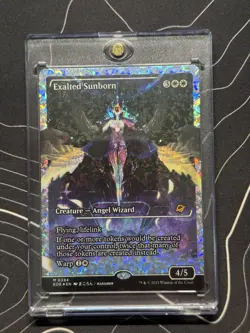 Exalted Sunborn FRACTURE FOIL Showcase M/NM MTG Edge of Eternities - IN HAND - Image 3