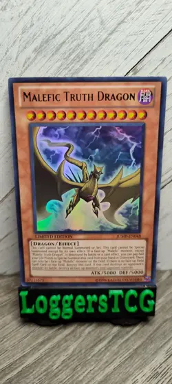Yu-Gi-Oh! Malefic Truth Dragon / JUMP EN048 LIMITED NM - Image 2
