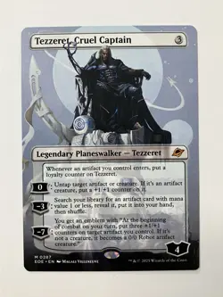 Tezzeret, Cruel Captain - Borderless M MTG Edge of Eternities M/NM, English - Image 1