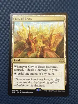 MTG City of Brass - Double Masters 2022 (2X2) NM - Image 1