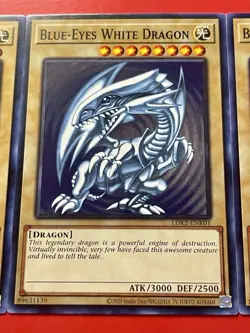 3x Blue-Eyes White Dragon | SDK Art | LDK2-ENK01 | NM | Common | Yu-Gi-Oh! - Image 12