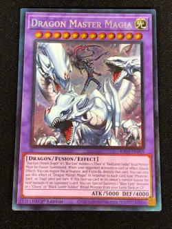Yugioh Dragon Master Magia RA04-EN055 1st Collectors (NM) - Image 1