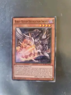 YUGIOH ROBOT BUSTER DESTRUCTION SWORD BOSH-EN022 1ST ED LP - Image 2