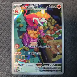 Crocalor Scarlet & Violet Paldea Evolved Holo Illustration Card 202/193 - Image 1
