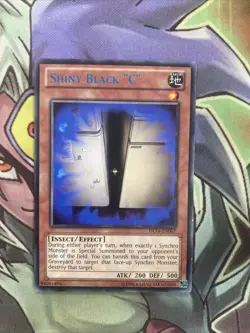 DL14-EN007 Shiny Black C Blue Rare 1st Edition Light Play Yugioh Card - Image 1