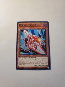 Yugioh - Rocket Tracer SDRR-EN002 NM 1st ed Super Rare - Image 1