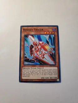 Yugioh - Rocket Tracer SDRR-EN002 NM 1st ed Super Rare - Image 2