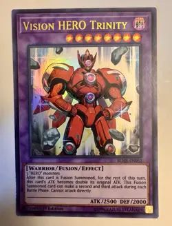 Yugioh! Vision HERO Trinity - BLHR-EN062 - Ultra Rare - 1st Edition VLP - Image 1