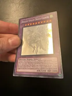 Dragon Knight Draco-Equiste DREV-EN038 Ghost Rare 1st	Yugioh Card English #2 - Image 7