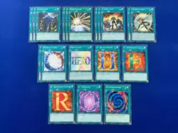 Yu-Gi-Oh! GX - Jaden Yuki's Complete Masked HERO & Elemental HERO Fusion Deck - Image 9