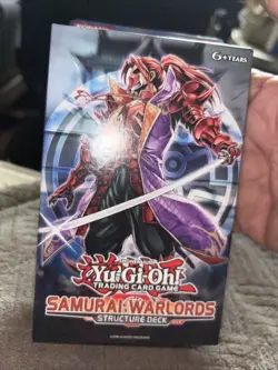 Yugioh Samurai Warlords Structure Deck First Edition New English - Image 1